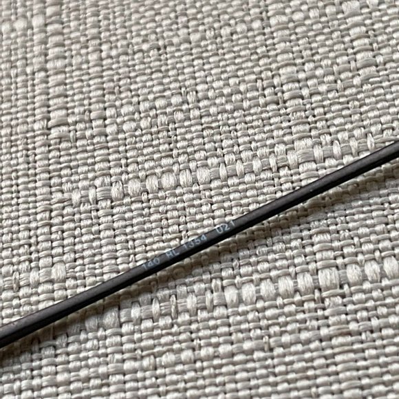 RL Ralph Lauren Women Eyeglasses Black Tone Half Rim Glasses Made in Italy - Picture 9 of 11